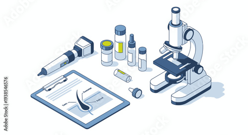 Laboratory equipment and stationery for scientific research and experimentation.