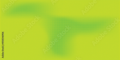 Dots halftone green and blue color pattern gradient grunge texture background yellow. vector illustration eps 10