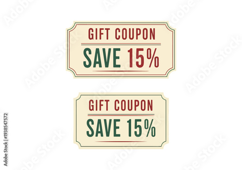 Super Saver Coupon – 15% Off