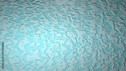 Abstract Light Blue Water Surface Ripples and Waves Background Texture.