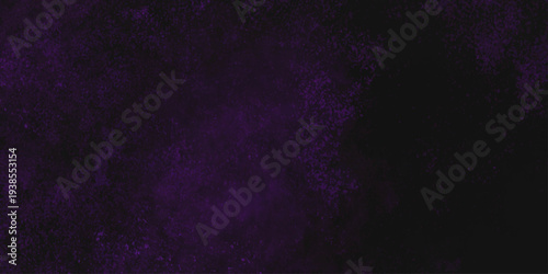 Freeze motion explosion of purple powder dust on a black background. abstract background with a textured gradient effect, suitable for wallpapers or graphic designs. Purple Smoke Cloudscape Texture.