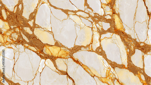 White marble texture with golden veins pattern for luxury interior design background