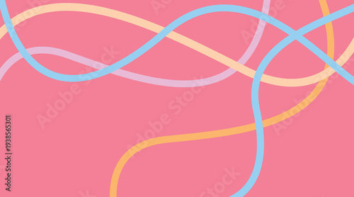 Gradient line vector EPS file, Abstract Gradient Color Shapes Pattern.Rainbow wave line set. Rainbow vector background design. Squiggly vector elements.