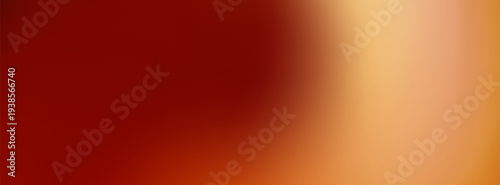 Black and orange color gradient holographic bright vector background. Abstract creative coloured banner with black and orange liquid gradation.