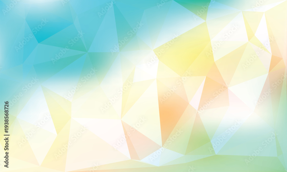 Obraz premium Colorful geometric shapes abstract background 1