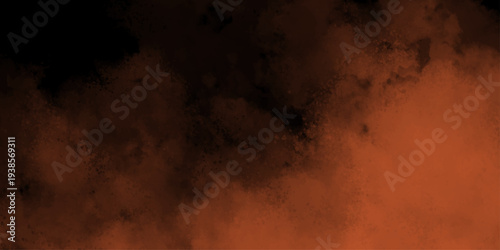 Abstract background of colorful liquid liner. Abstract texture of liquid orange and black are light pattern. Modern abstract orange watercolor background. Abstract background of colorful liquid.