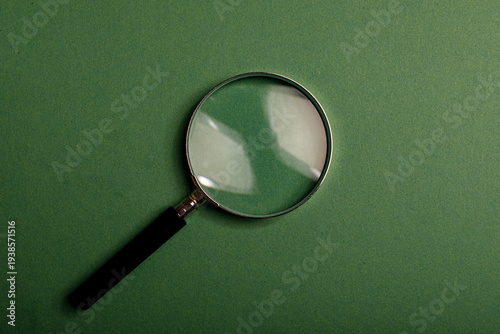 High angle shot of a magnif...