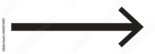 Arrow icon. Simple long vector arrow. Growing business arrow. Profit arow. Concept of sales symbol icon with arrow moving up. Long arrows. Red arrow pointing vector. Straight right long arrow pointing