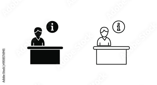 Professional support icons set Vector