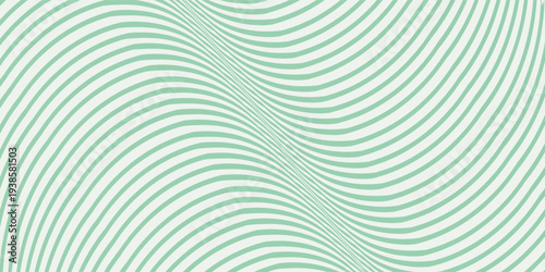 farm green banner, organic abstract background with fields. wavy green lines, natural organic products. vector ilustration