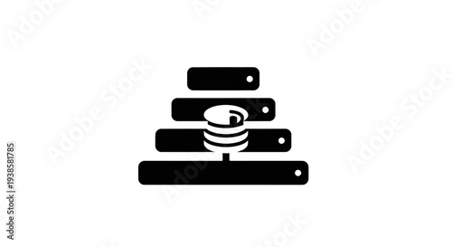 Black and White Eye Logo Design.