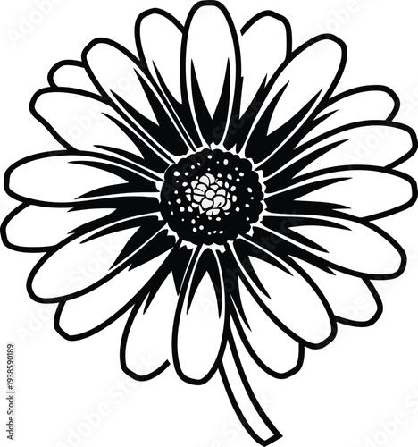 Adobe Illustrator Artwork  Poppy flowers Continuous line drawing. Minimalist modern art, hand draw one continuous line art Poppy flowers, Elegant single line art of beautiful flowers blossoming on a w