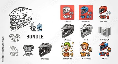 Motocross Gear Bundle and Individual Components Collection.