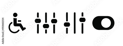 Universal sign for accessible parking with braille and tactile letters