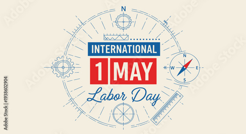 International Labor Day vector graphic