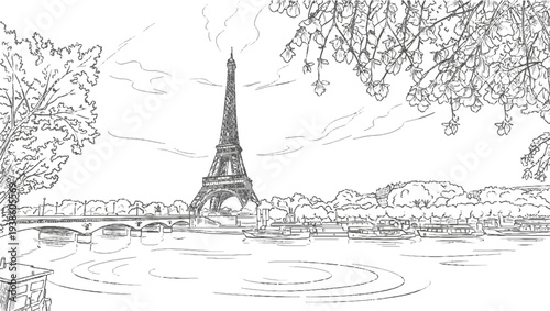 eiffel tower in paris