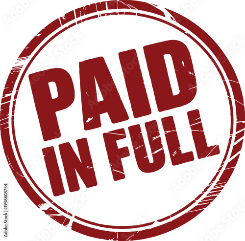 Rugged Financial Payment Confirmation Stamp