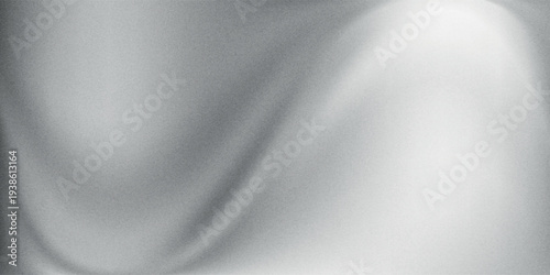Grey gradient grain texture background gray black white monochrome smooth grainy backdrop design copy space