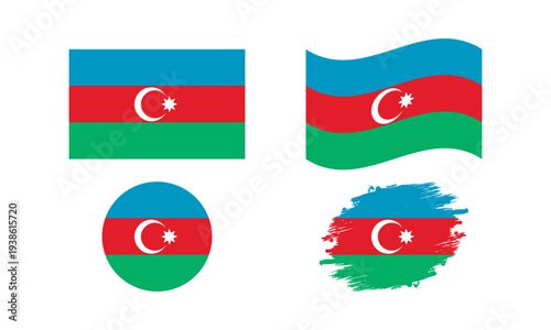 Azerbaijan flag