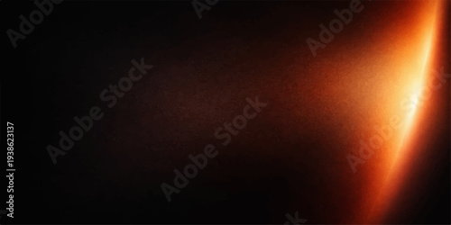 Abstract fiery light pattern with dark and colorful textures