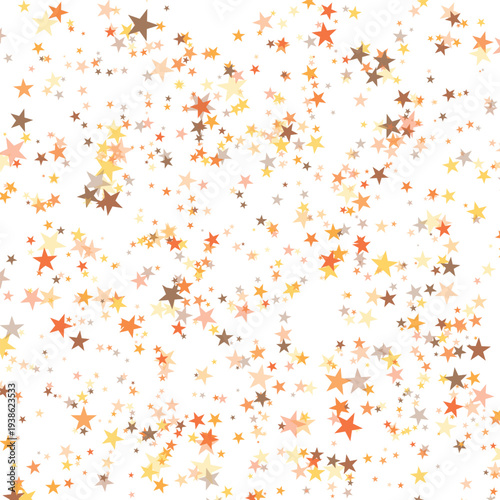 Bright Color stars confetti background. Splash effect banner. Vector abstract illustration with blurred drops of rain for wallpaper, wrapping paper, backdrop, poster, decorative designs.