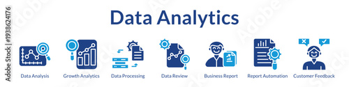 Data Analytics Platform with Business Intelligence Growth Metrics Automated Reporting and Customer Insight Analysis