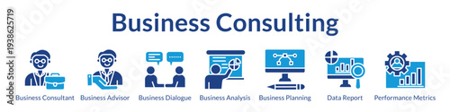 Business Consulting Services with Strategic Advisory Business Analysis Planning Solutions and Performance Metrics