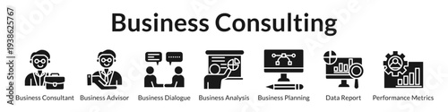 Business Consulting Services with Strategic Advisory Business Analysis Planning Solutions and Performance Metrics