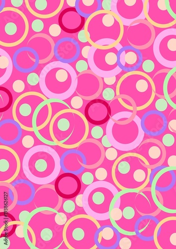 abstract background with circles