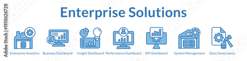 Enterprise Solutions for Business Intelligence Corporate Analytics Dashboard Management and Data Governance