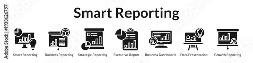 Smart Reporting Solutions with Automated Dashboards Executive Reports Data Visualization and Growth Analytics