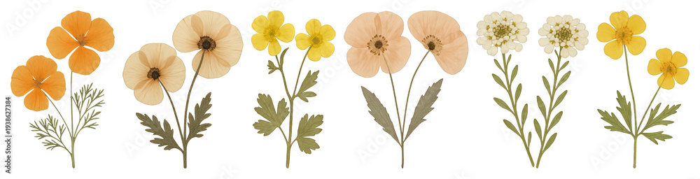 Obraz premium PNG Vintage floral border design, transparent background