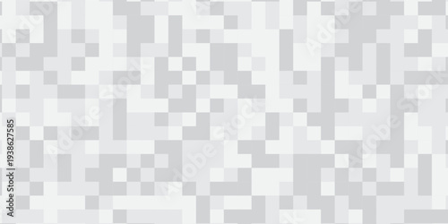 Seamless pattern with squares. Abstract pixel and cube background. Vector digital mosaic pattern. Geometric light elements tile art backdrop.