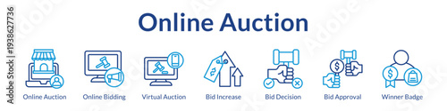 Online Auction Platform with Virtual Bidding Real-Time Incremental Bids Winner Recognition and Secure Digital Marketplace