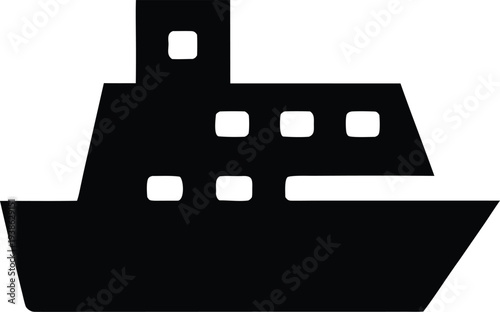 parking silhouette vector illustration on transparent background