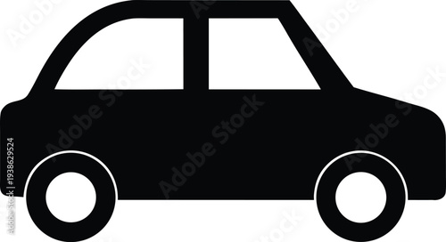 coupe silhouette vector illustration on transparent background