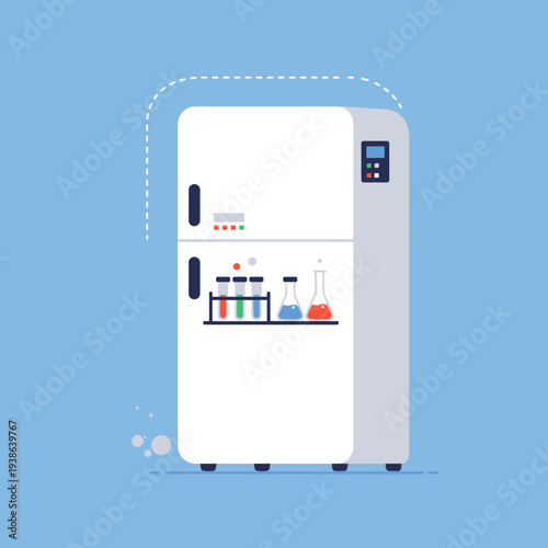 An ancient book and a treasure chest filled with gold coins are partially buried in the sand dunes of a desert.