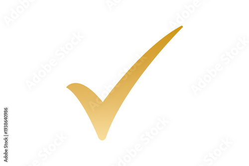 golden check mark transparent background png file type. Approved right tick icon sign golden yellow colour
