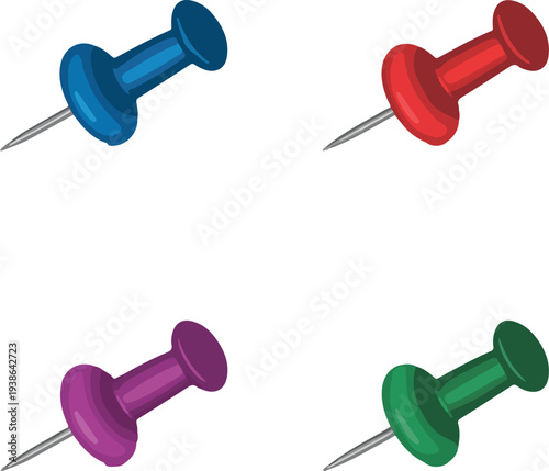 set of push pins