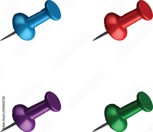set of push pins