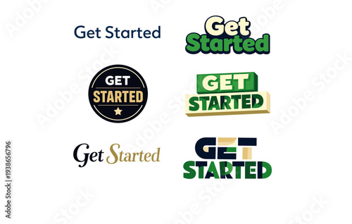 Get started: typography designs and styles collection