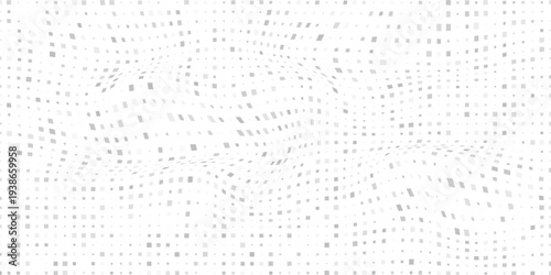 Modern halftone gradient texture. Vanishing polka dot background. Repeating dots gradation pattern abstract simple design