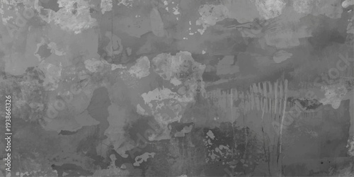 Light black concrete stone surface paint wall background, Grunge cement paint texture backdrop, White rough concrete stone wall background.