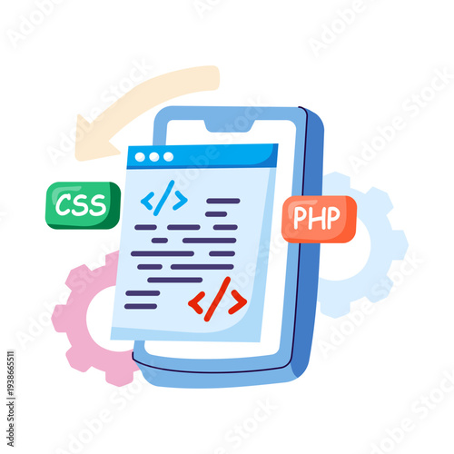 Unique design illustration of adaptive coding