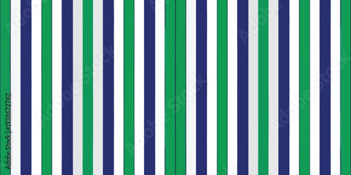 Alternating vertical stripes in green and purple hues on a rectangular background Vector