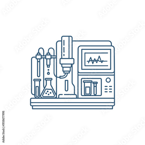 Medical Laboratory Equipment Machine Device.