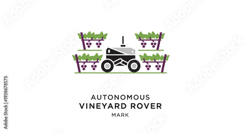 Autonomous vineyard rover agricultural robot.
