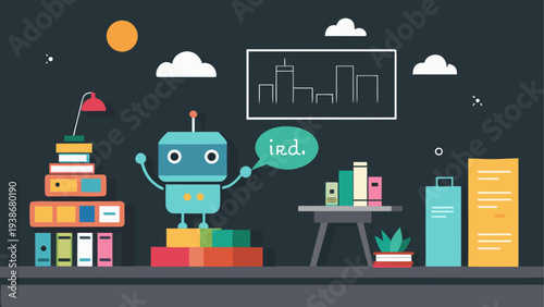 Modern Abstract Business Presentation Background Template Design