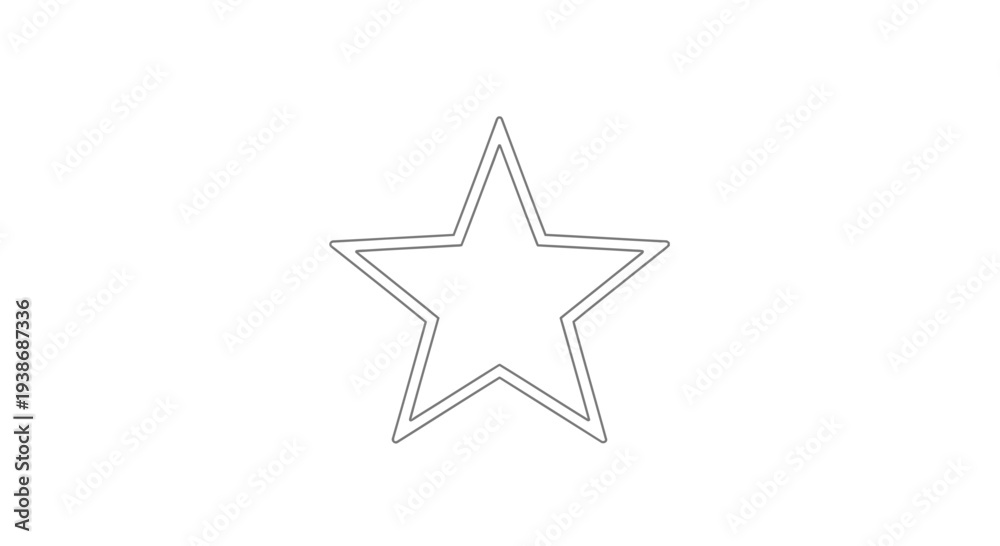 Fototapeta premium star symbol, star icon, star shape