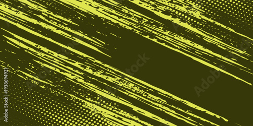 Gradient grunge texture background in yellow and dark blue color pattern with halftone dots